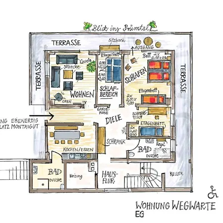 Nengshof Wegwarte Apartamento *